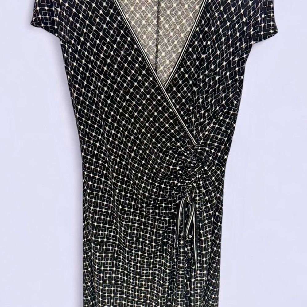 Max Studio Midi Wrap Dress